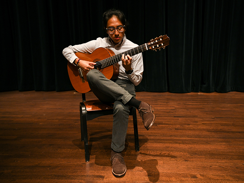 Classical Guitar Student