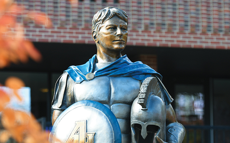 Spartan Statue