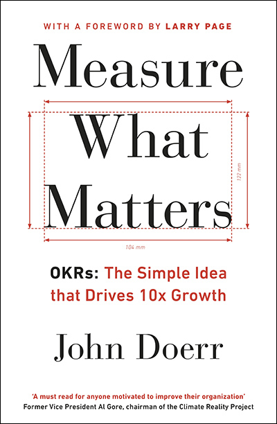 Measure What Matters Book Cover