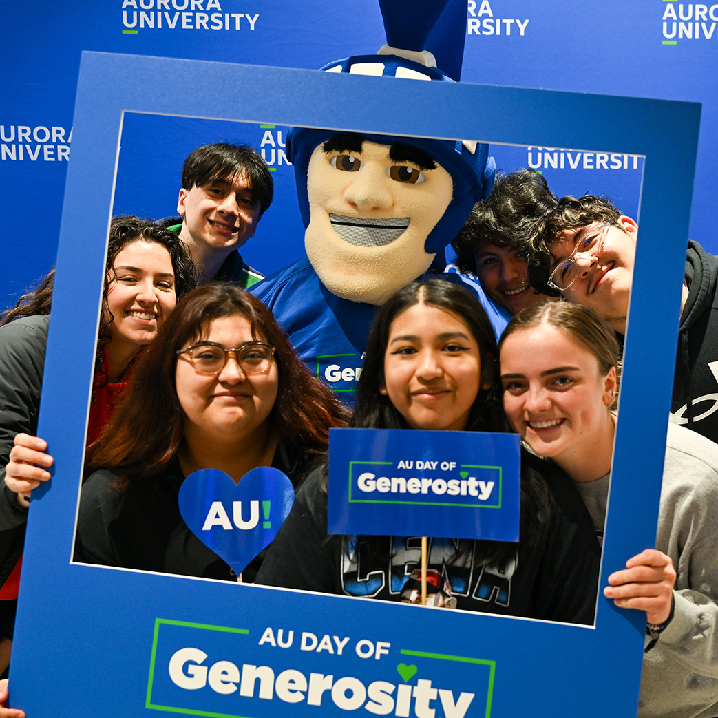 students at day of generosity event